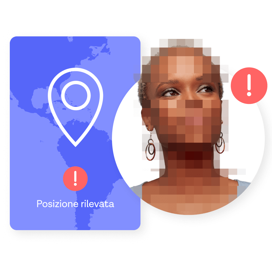 Un'utente fraudolenta viene identificata utilizzando l'analisi della posizione.
