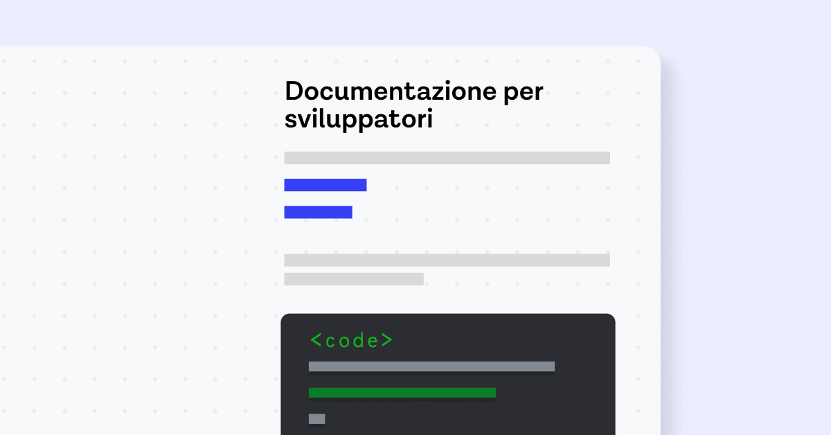 Documentazione per sviluppatori